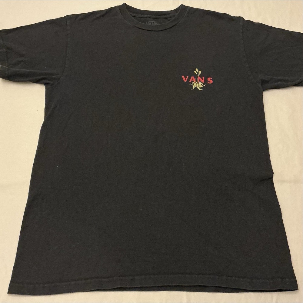 VANS Off the Wall Graphic Shirt Black, Medium - Picture 2 of 3